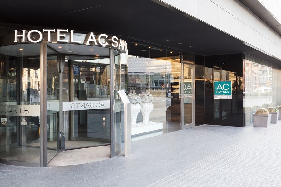 AC Hotel Sants Barcelona Exterior foto